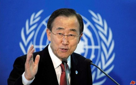 Tổng Thư ký Liên hợp quốc Ban Ki-moon.